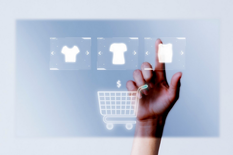 image showing product options selection
