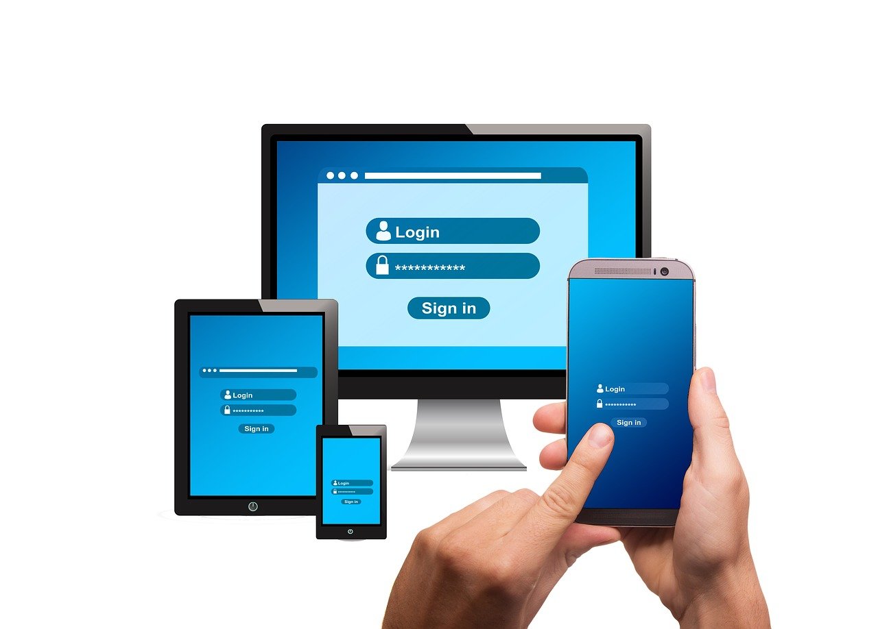 Affiliate login screen dashboard placeholder